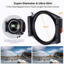 K&F Concept Nano-X Pro Square Filter Holder System (95mm CPL, ND1000, Soft Grad ND8)