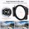 K&F Concept Nano-X Pro Square Filter Holder System (95mm CPL, ND1000, Soft Grad ND8)