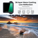 K&F Concept Nano-X Pro Square Filter Holder System (95mm CPL, ND1000, Soft Grad ND8)