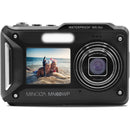 Minolta MN60WP Waterproof Dual Screen Digital Camera (Black)