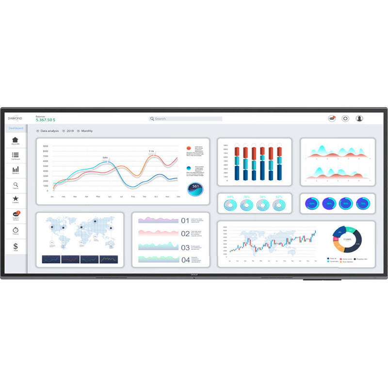 Avocor AVL-1050-D 105" 5K UHD 21:9 Ultra-Wide Commercial Monitor
