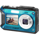 Minolta MN60WP Waterproof Dual Screen Digital Camera (Blue)