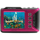 Minolta MN60WP Waterproof Dual Screen Digital Camera (Magenta)