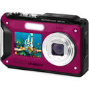Minolta MN60WP Waterproof Dual Screen Digital Camera (Magenta)