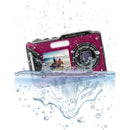 Minolta MN60WP Waterproof Dual Screen Digital Camera (Magenta)