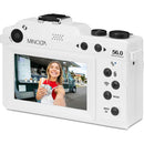 Minolta MND65 Selfie Shot Digital Camera (White)
