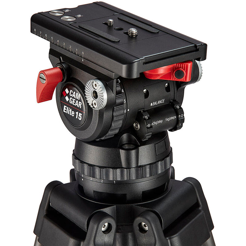Camgear Elite 15 Fluid Head (100mm)