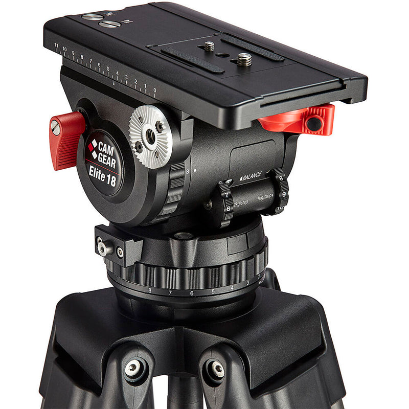 Camgear Elite 18 Fluid Head (100mm)