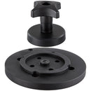 Camgear 4-Bolt Flat Base to Mitchell Mount Adapter with Locking Knob