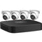 Dahua Technology VU-MORE N444E42C 4-Channel 8MP NVR with 2TB HDD & Four 4MP Turret Cameras Kit