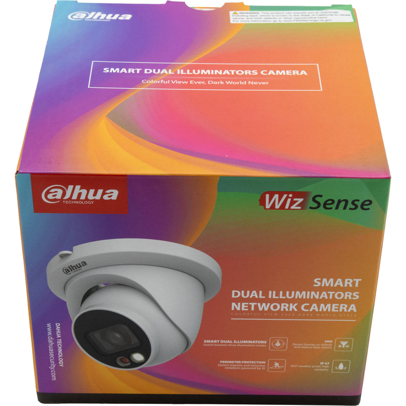 Dahua Technology VU-MORE N444E42C 4-Channel 8MP NVR with 2TB HDD & Four 4MP Turret Cameras Kit