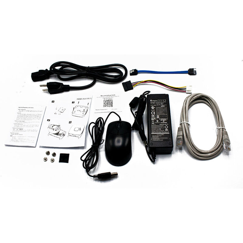 Dahua Technology VU-MORE N444E42C 4-Channel 8MP NVR with 2TB HDD & Four 4MP Turret Cameras Kit