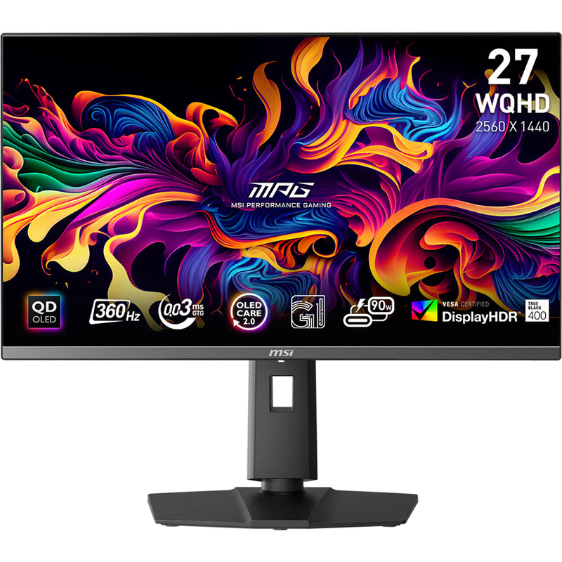MSI MPG 271QRX QD-OLED 27" 1440p 360 Hz Gaming Monitor