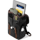 tomtoc VintPack-TA1 Laptop Backpack (Black, 22L)