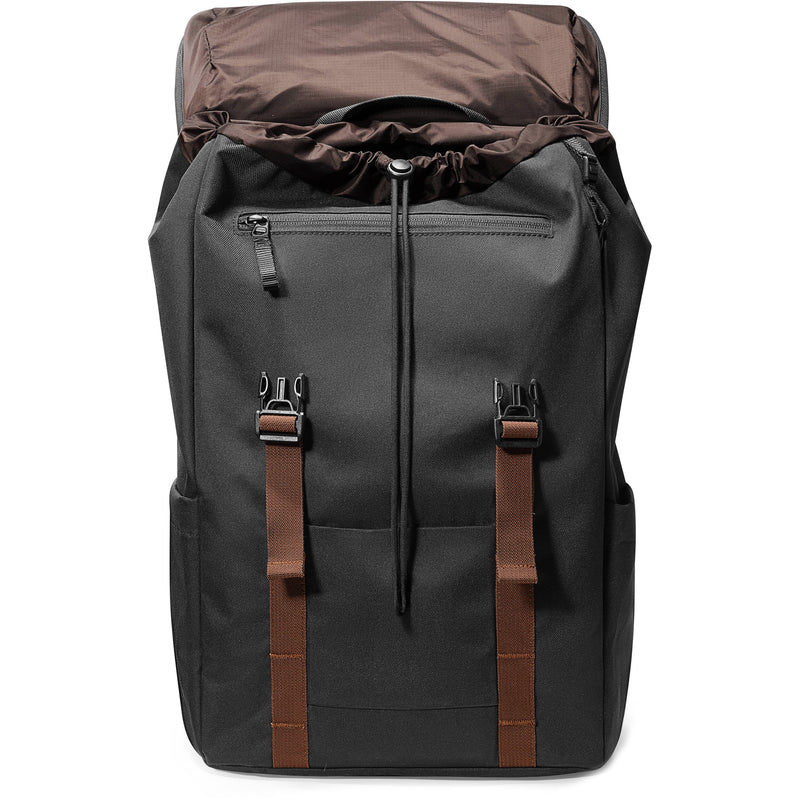 tomtoc VintPack-TA1 Laptop Backpack (Black, 22L)