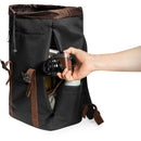 tomtoc VintPack-TA1 Laptop Backpack (Black, 22L)