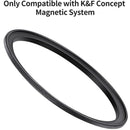 K&F Concept Nano-X Series Magnetic Lens Filter Step-Up Adapter (62 to 77mm)