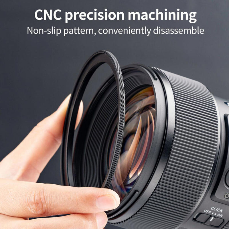 K&F Concept Nano-X Series Magnetic Lens Filter Step-Up Adapter (55 to 82mm)