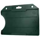 BRADY PEOPLE ID Rigid Plastic Horizontal Open-Face Card Holder (Frosted, 2.13 x 3.38", 50-Pack)