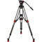 Camgear CF/MS Carbon Fiber Tripod with Mid-Level Spreader & Elite 15 Fluid Head System