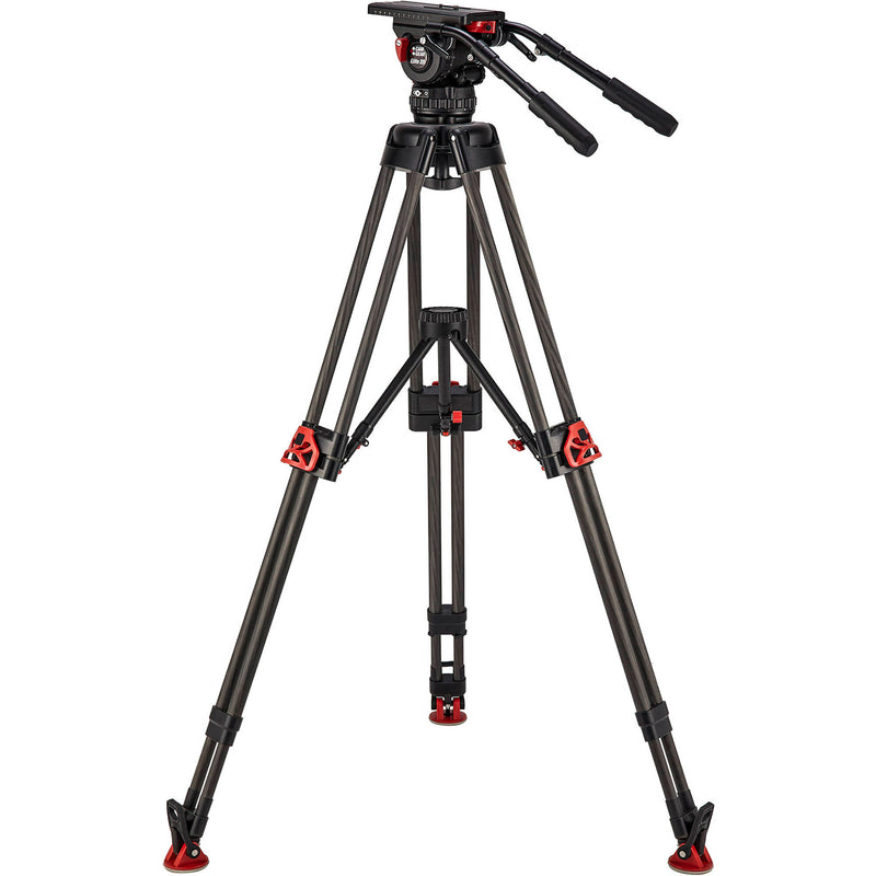 Camgear EFP CF/MS Carbon Fiber Tripod with Mid-Level Spreader & Elite 20 Fluid Head System