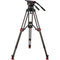Camgear EFP150 CF MS Carbon Fiber Tripod with Mid-Level Spreader System & Elite 25 Fluid Head