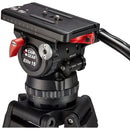 Camgear CF/MS Carbon Fiber Tripod with Mid-Level Spreader & Elite 15 Fluid Head System