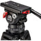 Camgear CF/MS Carbon Fiber Tripod with Mid-Level Spreader & Elite 15 Fluid Head System