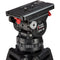 Camgear CF/MS Carbon Fiber Tripod with Mid-Level Spreader & Elite 15 Fluid Head System