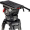 Camgear EFP150 CF MS Carbon Fiber Tripod with Mid-Level Spreader System & Elite 25 Fluid Head