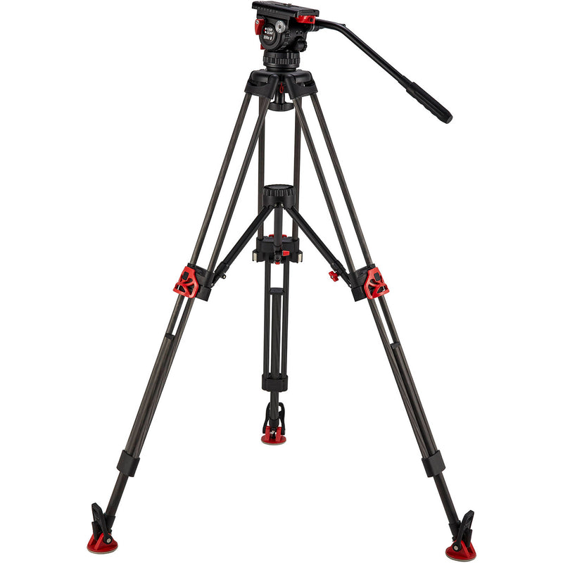 Camgear Elite 8 CF/MS Carbon Fiber Tripod with Mid-Level Spreader System