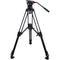 Camgear V10 AL/MS Fluid Head & Aluminum Tripod with Mid-Level Spreader System (100mm)