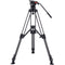 Camgear V10 CF/MS Fluid Head & Carbon Fiber Tripod with Mid-Level Spreader System (100mm)