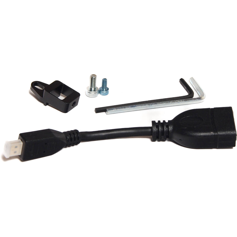 XLCS Designs Micro-HDMI to HDMI Cable with Cable Lock for BMPCC OG