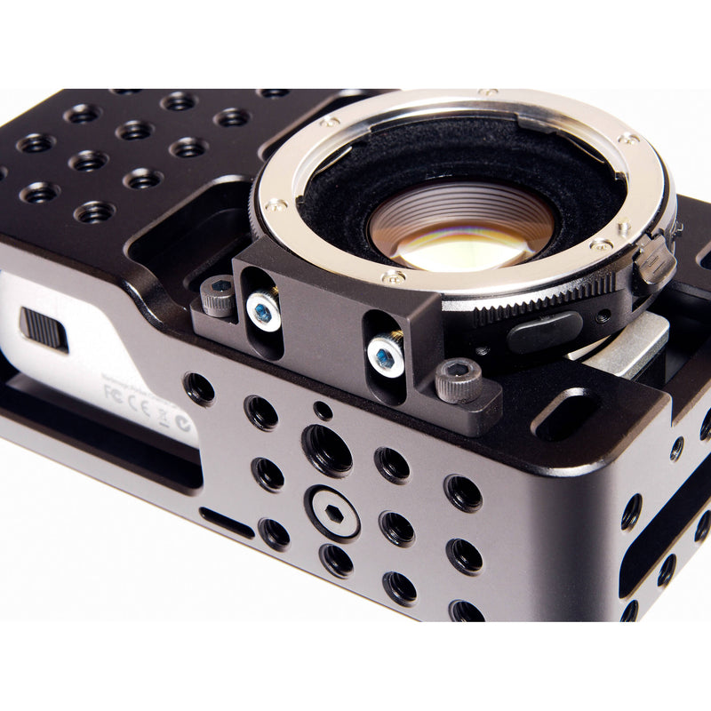 XLCS Designs Speed Booster Adapter Lock for Micro Camera and BMPCC OG (Metabones/Viltrox Compatible)