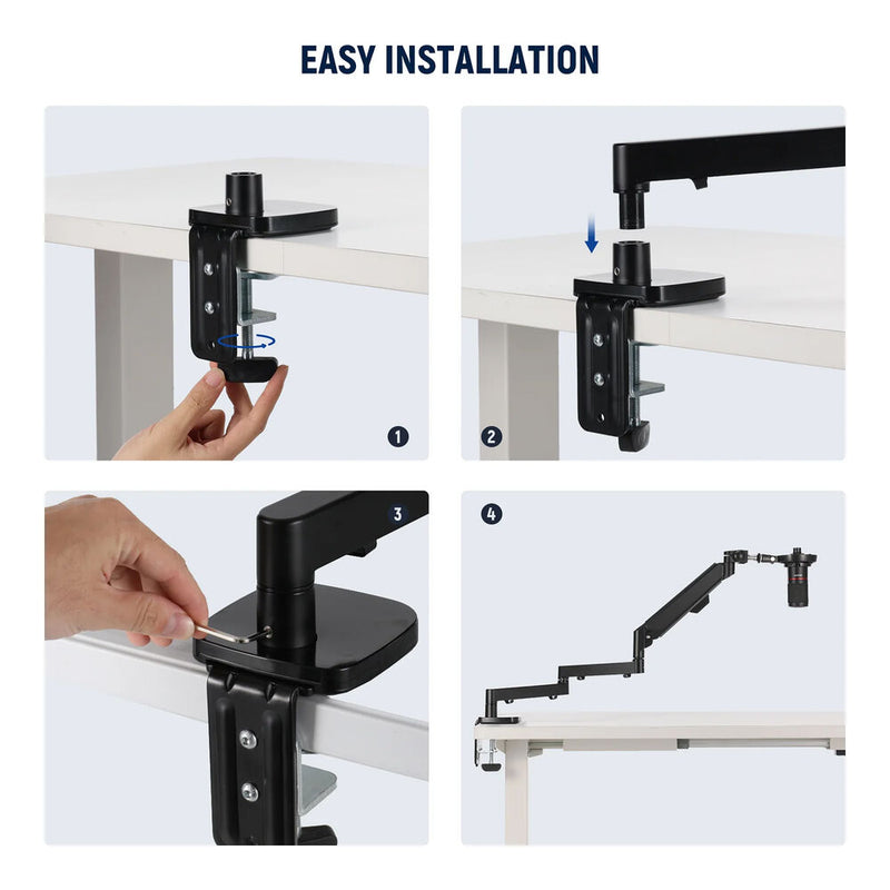 Neewer Low-Profile Desk-Mount Boom Arm for Microphone