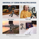 Neewer TP31 Metal Mini Tripod with Cold Shoe Ball Head Mount