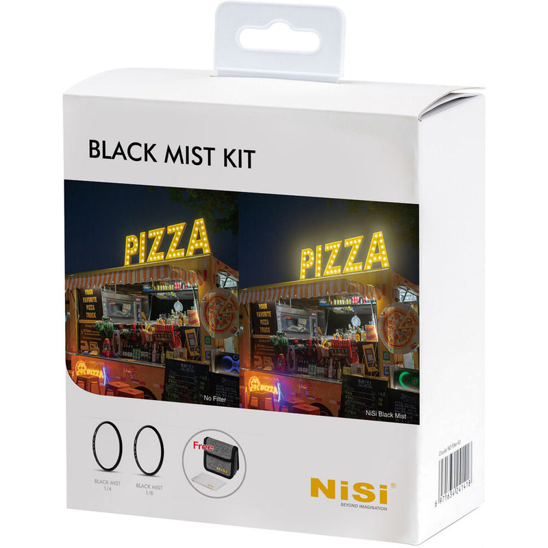 NiSi Black Mist 1/4 and 1/8 Filter Kit (55mm)