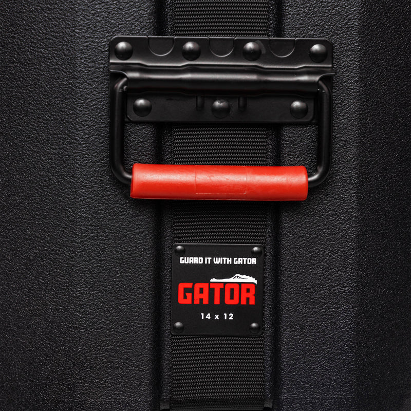 Gator Grooves Roto-Molded Floor Tom Case with Padding (14 x 12")