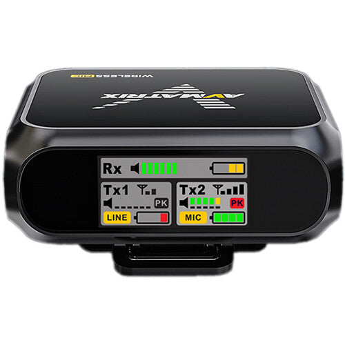 AVMATRIX WM12 Mini Wireless Microphone System (2.4 GHz)