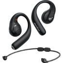 Soundcore by Anker AeroFit Pro Open-Ear Earbuds (Midnight Black)