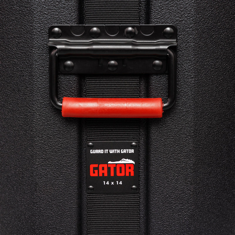 Gator Grooves Roto-Molded Floor Tom Case with Padding (14 x 14")