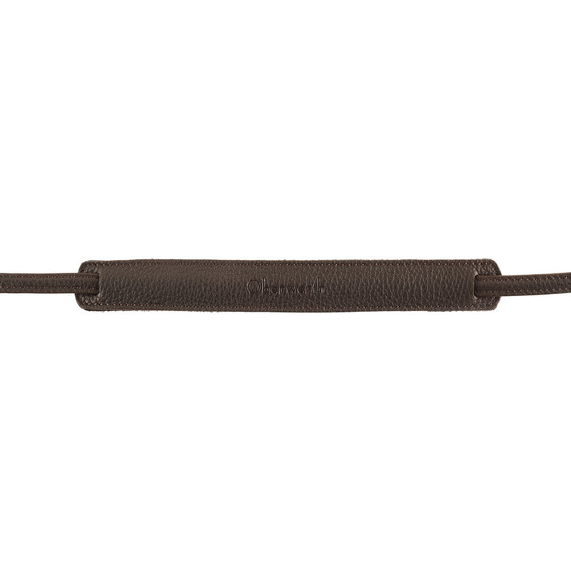 Oberwerth Mosel Casual Camera Strap (Dark Brown Leather/Dark Brown Stitching, 49.2")