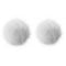 Hollyland Furry Windscreen for LARK M2 Transmitter (2-Pack, White)