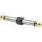 D'Addario 1/4" Male to 1/4" Male Mono Inline Adapter