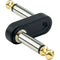 D'Addario 1/4" Male to 1/4" Male Mono Offset Adapter