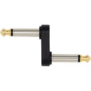 D'Addario 1/4" Male to 1/4" Male Mono Offset Adapter