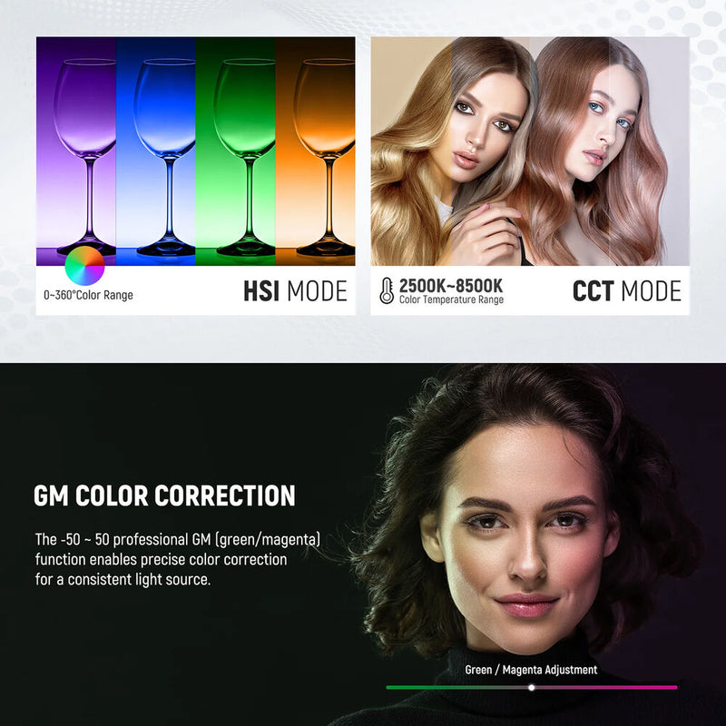 Neewer RGB1200 RGB LED Light Panel (2-Light Kit)