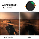 K&F Concept Nano-X Series 2-in-1 Variable ND & CPL Filter (62mm, 2 to 6-Stop)
