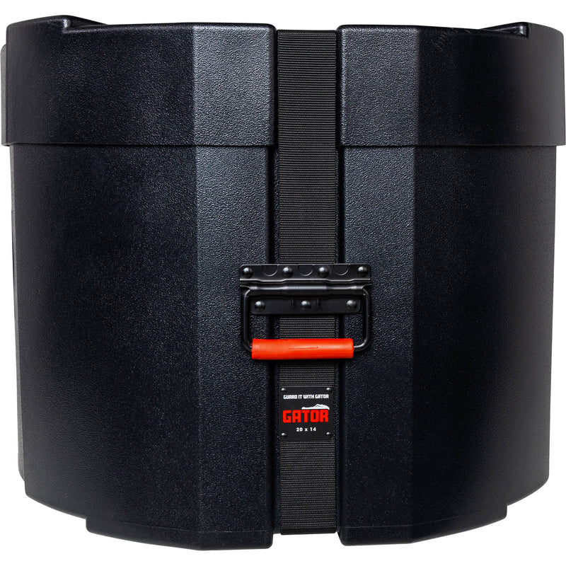 Gator Grooves Roto-Molded Bass Drum Case with Padding (20 x 14")